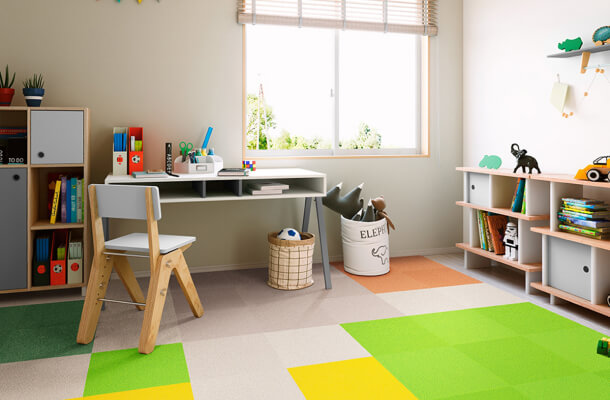 タイルカーペット